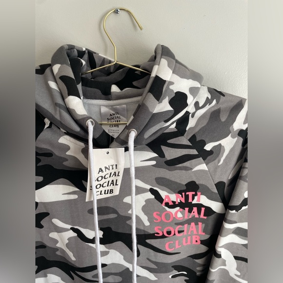 ASSC Frozen Snow camo Hoodie sweater NWT - Picture 2 of 3